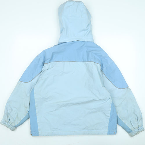 Blue Harbour Womens Blue Anorak Jacket Size XL Zip - Blue Harbour
