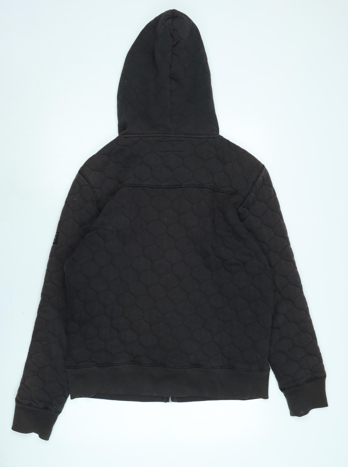 Firetrap Mens Grey Jacket Size M Zip - Firetrap - Distressed.