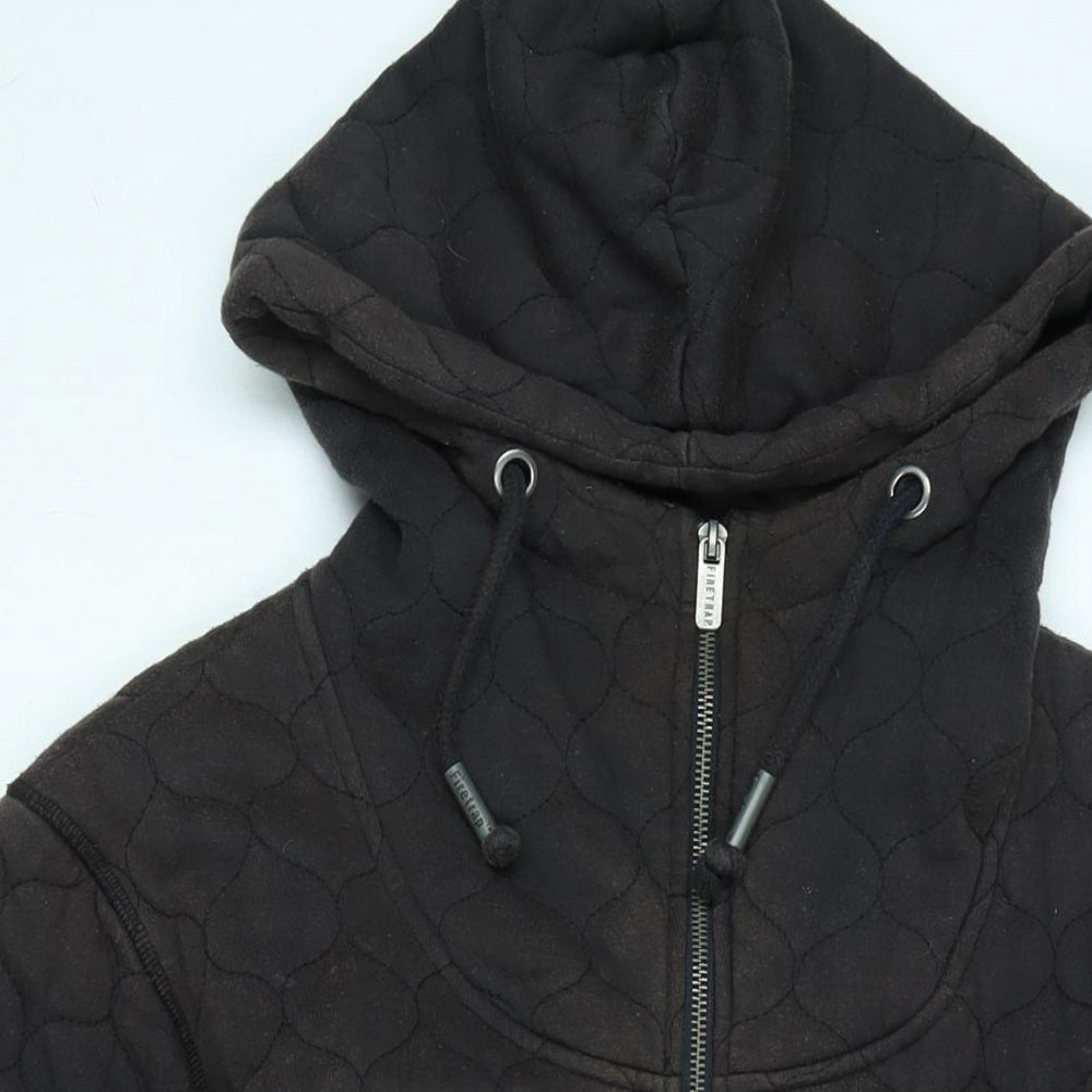 Firetrap Mens Grey Jacket Size M Zip - Firetrap - Distressed.