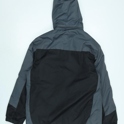 Outdoor Jackets Mens Black Anorak Jacket Size M Zip - Outdoor Jackets