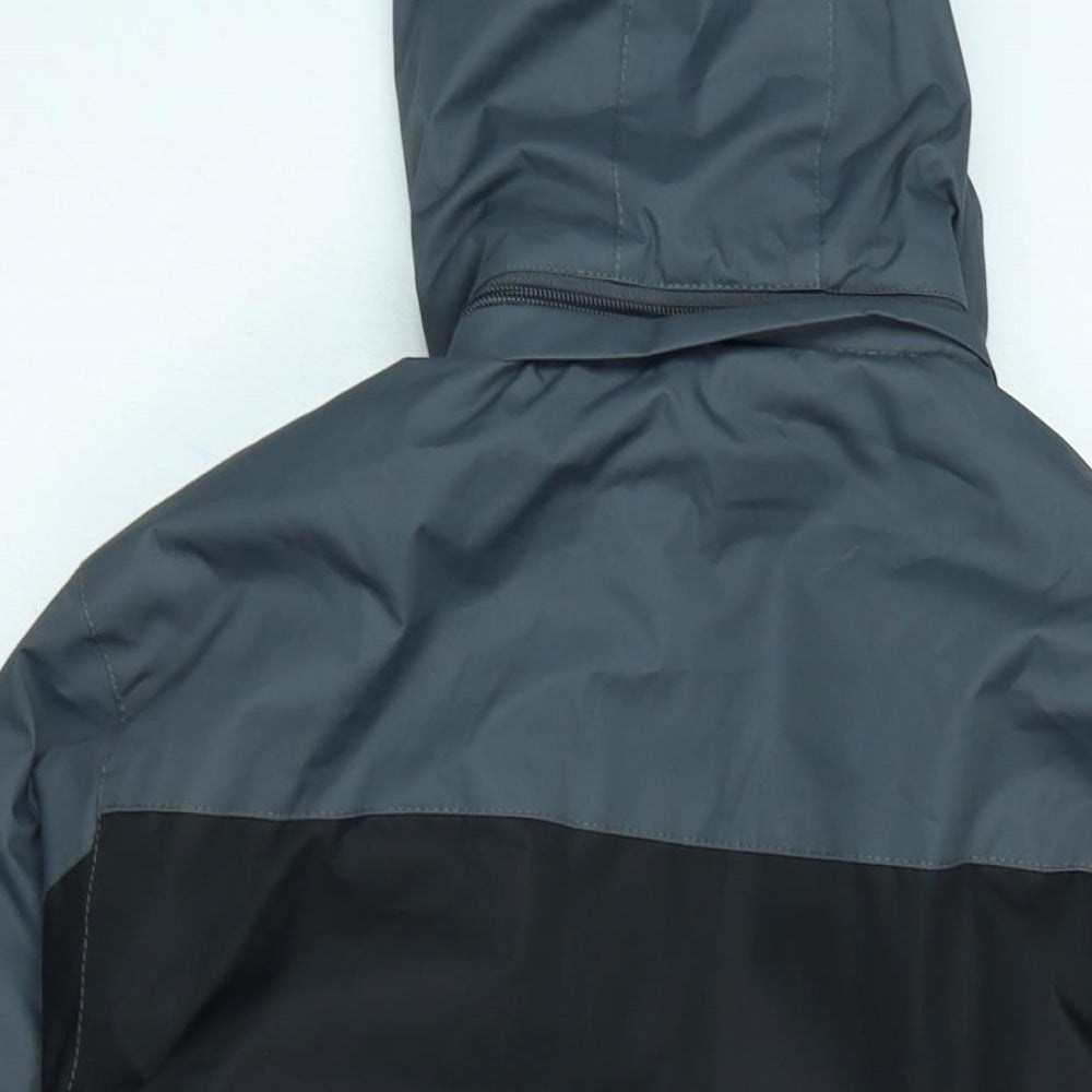 Outdoor Jackets Mens Black Anorak Jacket Size M Zip - Outdoor Jackets