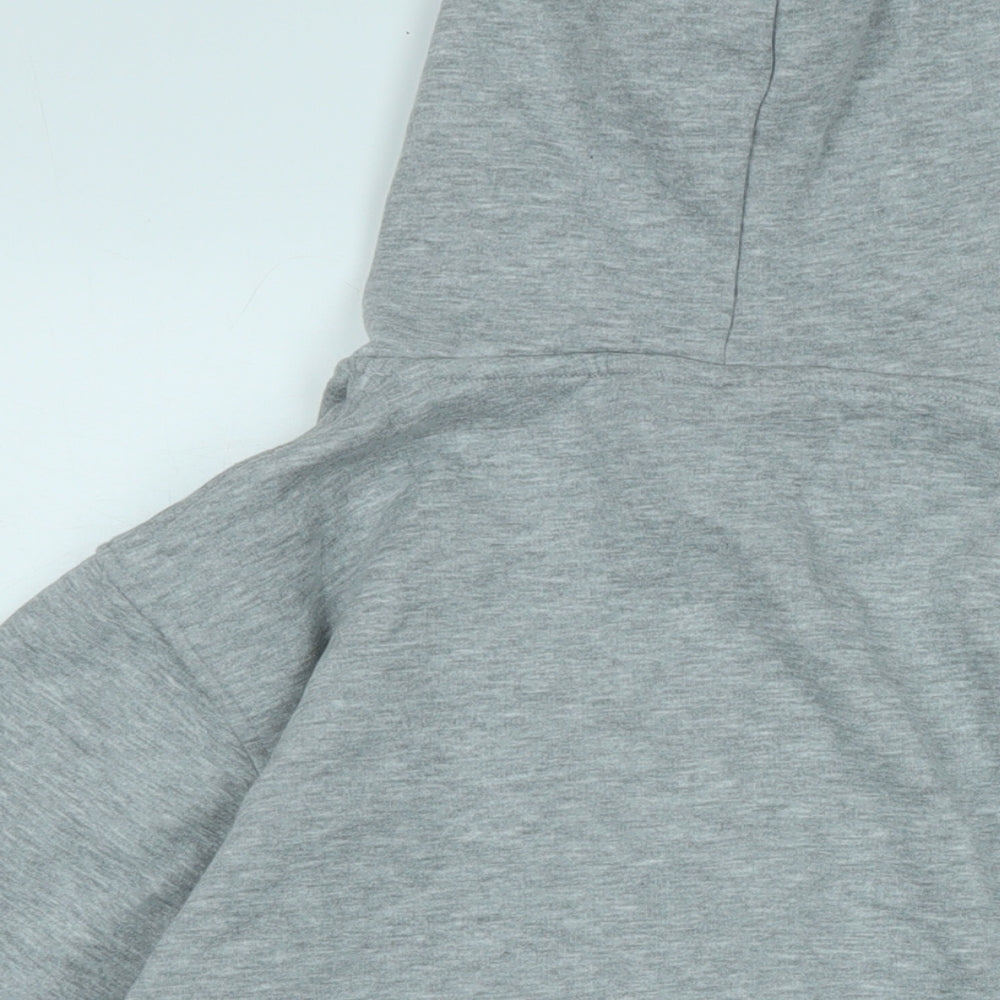 NICCE Mens Grey Cotton Pullover Hoodie Size M - Nicce