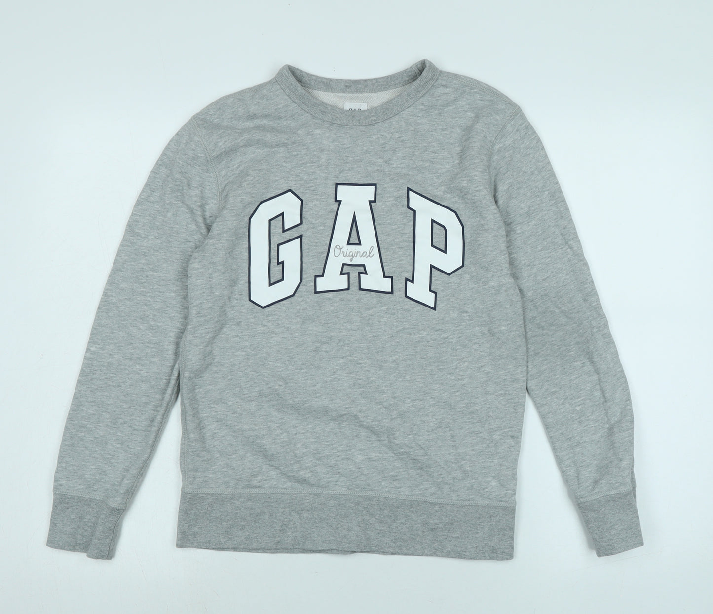 Gap Boys Grey Cotton Pullover Sweatshirt Size XL - Gap
