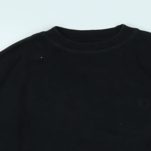Fred Perry Mens Grey Cotton Pullover Sweatshirt Size M - Fred Perry