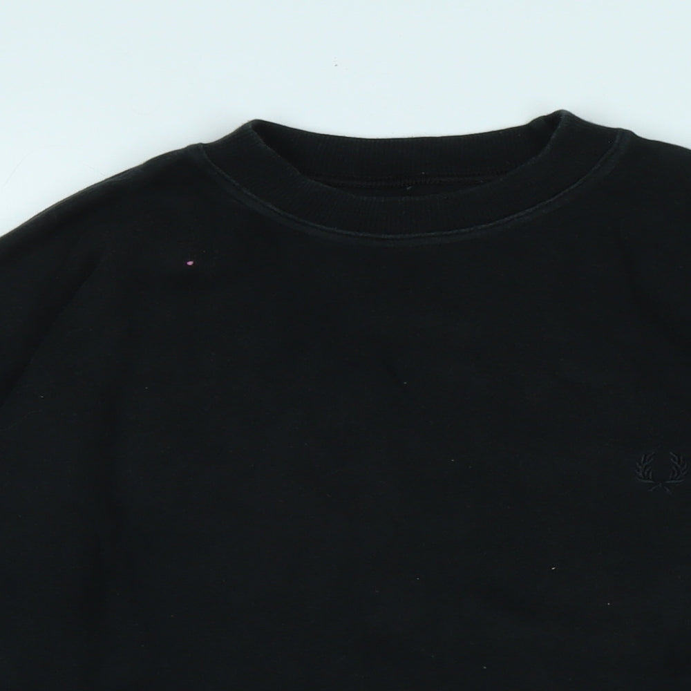 Fred Perry Mens Grey Cotton Pullover Sweatshirt Size M - Fred Perry