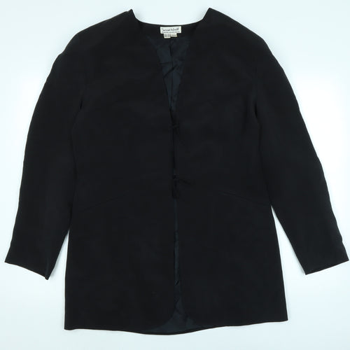 Susan Woolf Womens Black Jacket Size 14 - Susan Wolfe - Vintage