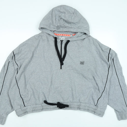 HLLT Mens Grey Jacket Size M Zip - HLLT