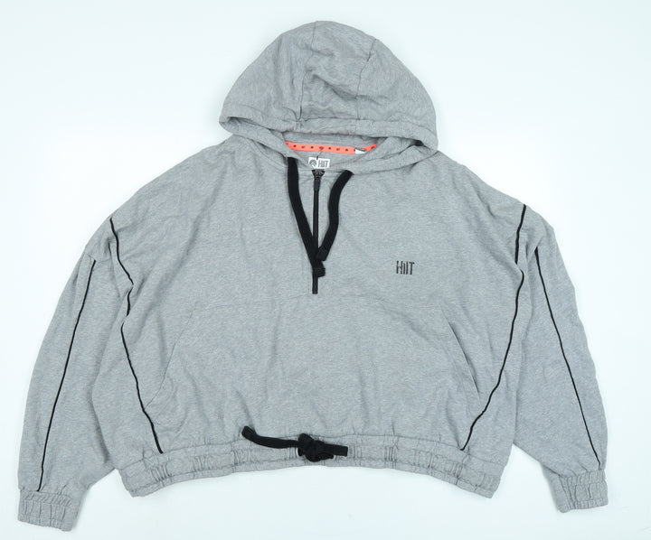 HLLT Mens Grey Jacket Size M Zip - HLLT