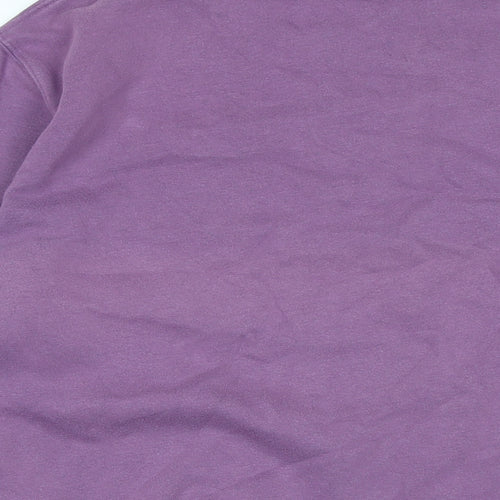 Cotton Traders Womens Purple Cotton Pullover Sweatshirt Size M - Cotton Traders