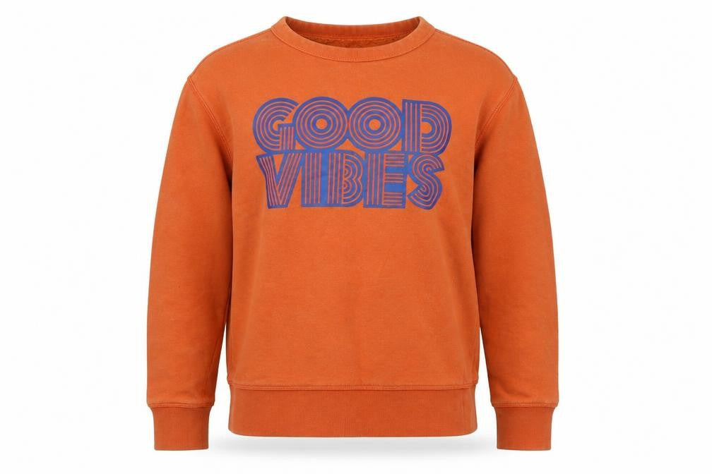 Gap Boys Orange Cotton Pullover Sweatshirt Size L - Gap