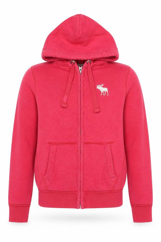 Ambercombe & Finch Mens Pink Jacket Size L Zip - Ambercrombie & Finch