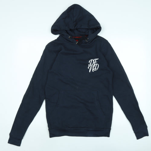 DFND Womens Blue Polyester Pullover Hoodie Size XS - DFND