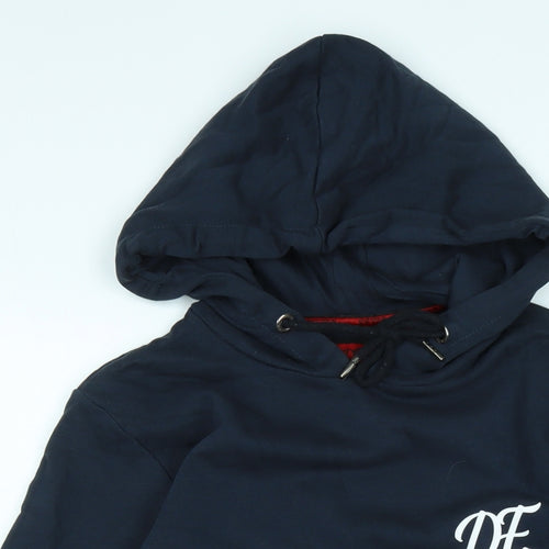 DFND Womens Blue Polyester Pullover Hoodie Size XS - DFND