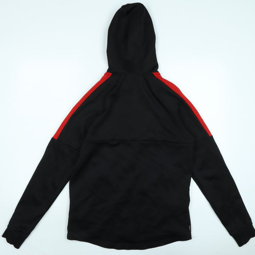 Gym King Mens Black Jacket Size M Zip - Gym King
