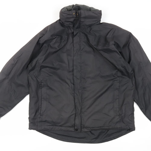 Target Dry Mens Black Jacket Size XL Zip - Waterproof Zipped Pockets