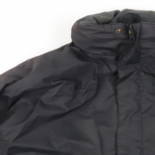 Target Dry Mens Black Jacket Size XL Zip - Waterproof Zipped Pockets