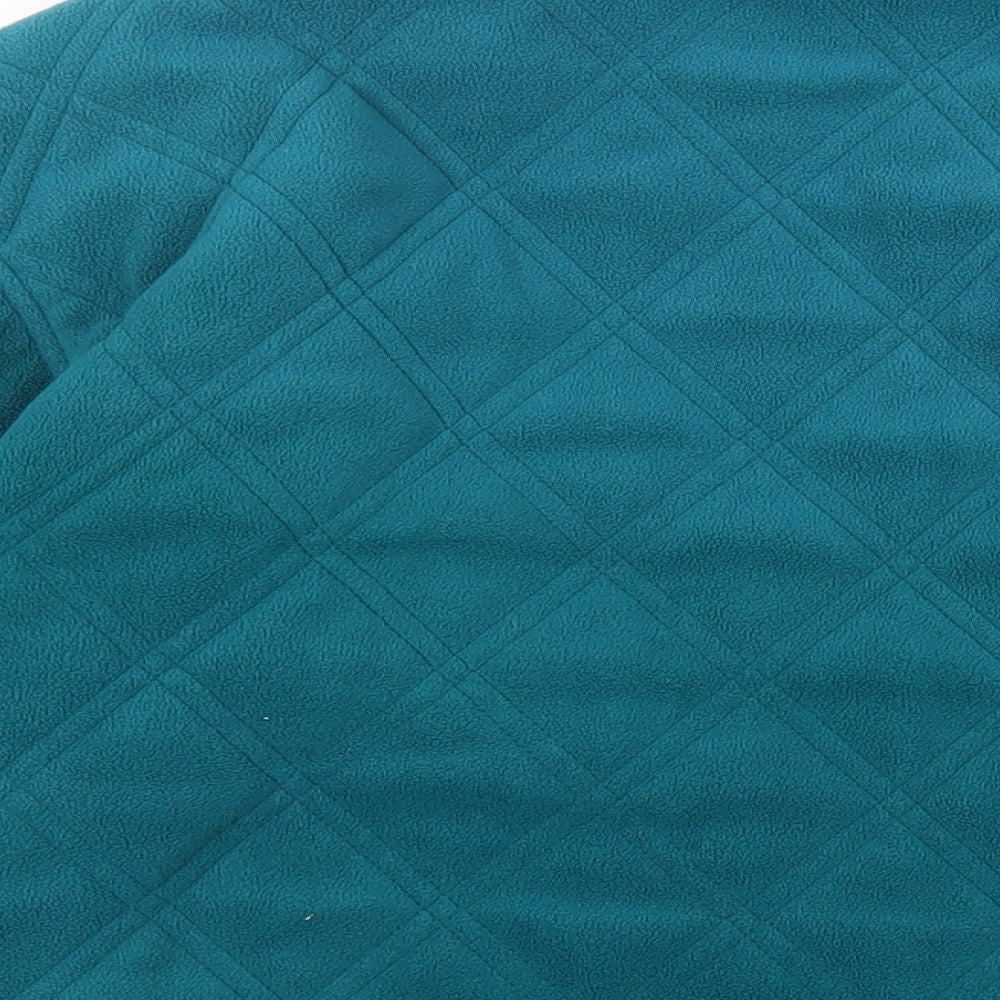 Arctic Storm Womens Green Quilted Jacket Size L Zip