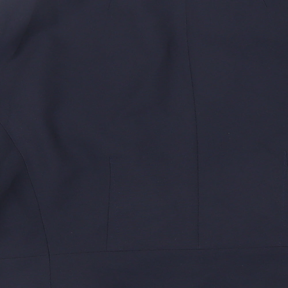 Marks and Spencer Womens Blue Jacket Blazer Size 16 Button
