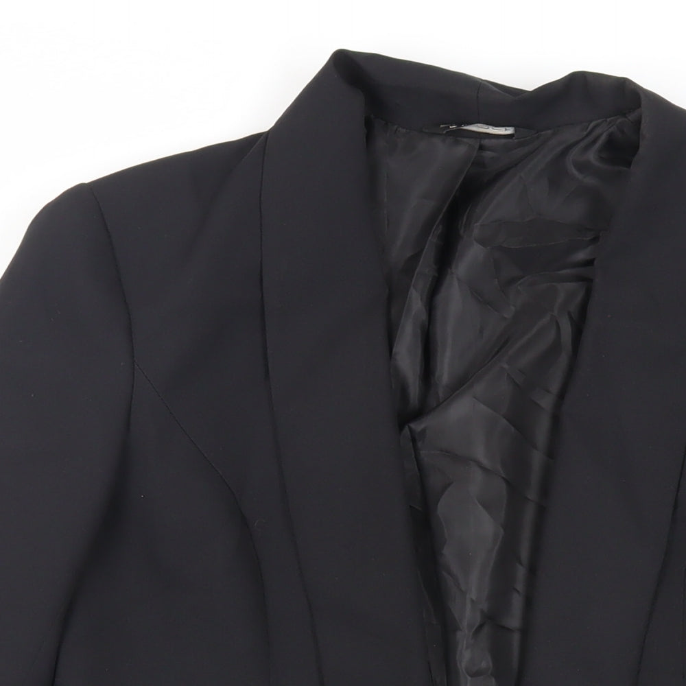 Select Womens Black Jacket Blazer Size 10 - Open
