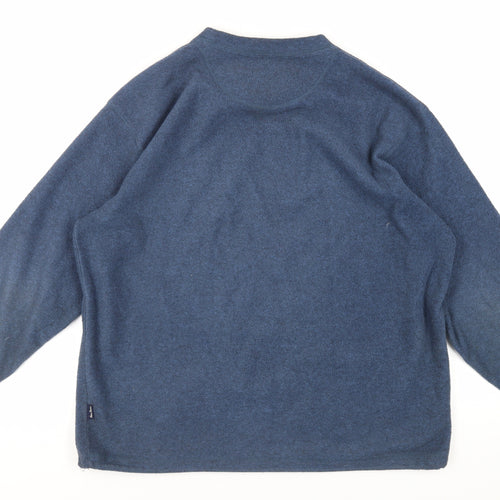 Peter Storm Mens Blue Polyester Pullover Sweatshirt Size L