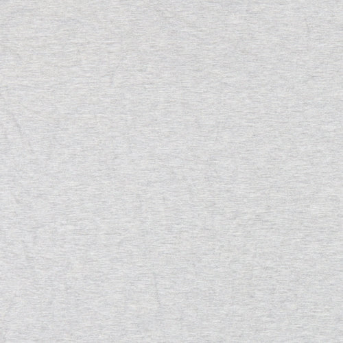 Site Mens Grey Cotton T-Shirt Size L Crew Neck