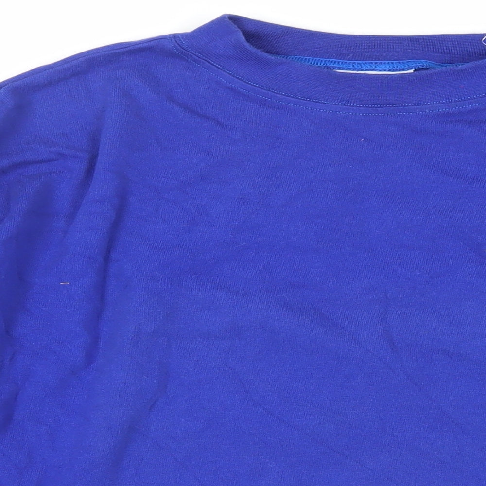Toffs Mens Blue Cotton T-Shirt Size L Crew Neck - Chelsea FC
