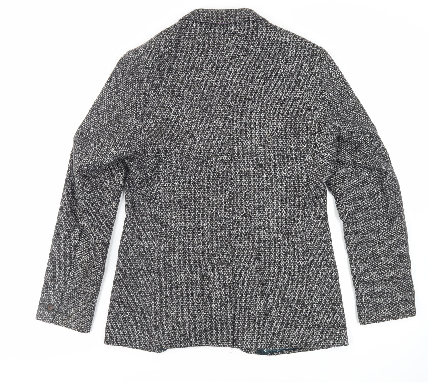 Ted Baker Mens Grey Jacket Blazer Size M Button