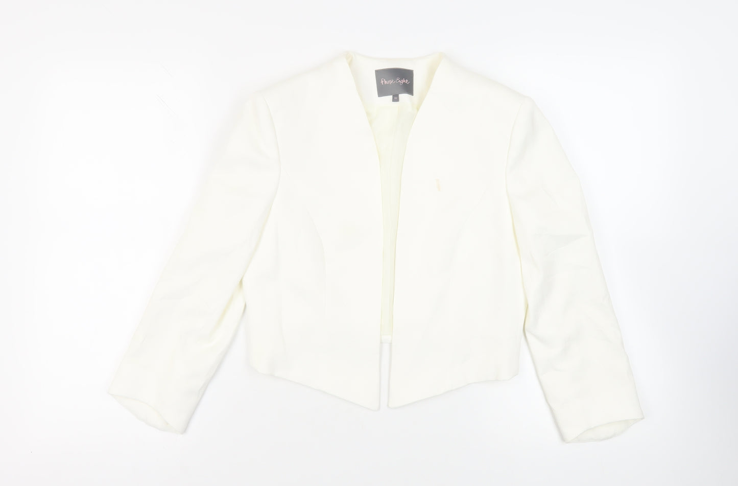 Phase Eight Womens White Jacket Blazer Size 10 - Open