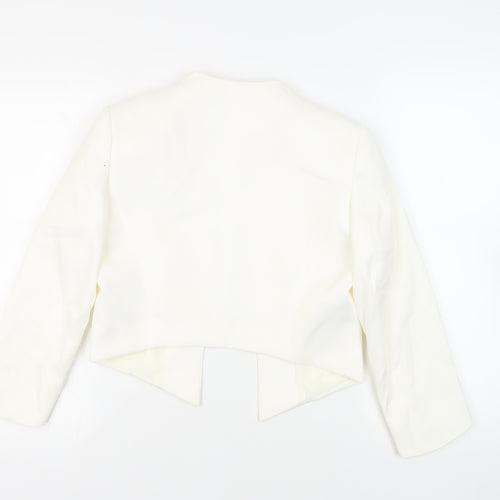 Phase Eight Womens White Jacket Blazer Size 10 - Open
