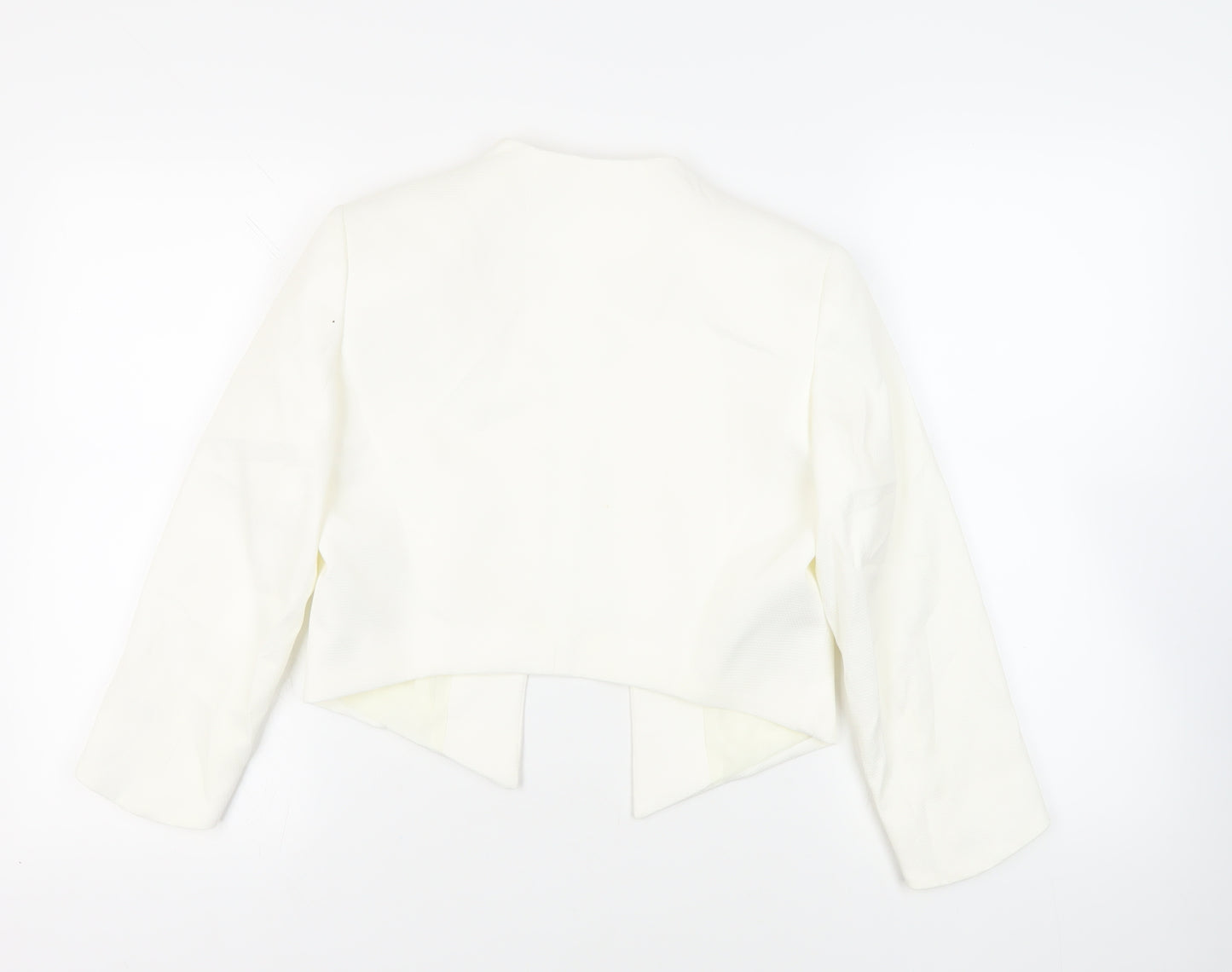 Phase Eight Womens White Jacket Blazer Size 10 - Open