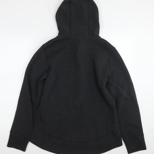 North Ridge Womens Grey Polyester Full Zip Hoodie Size 16 Pullover