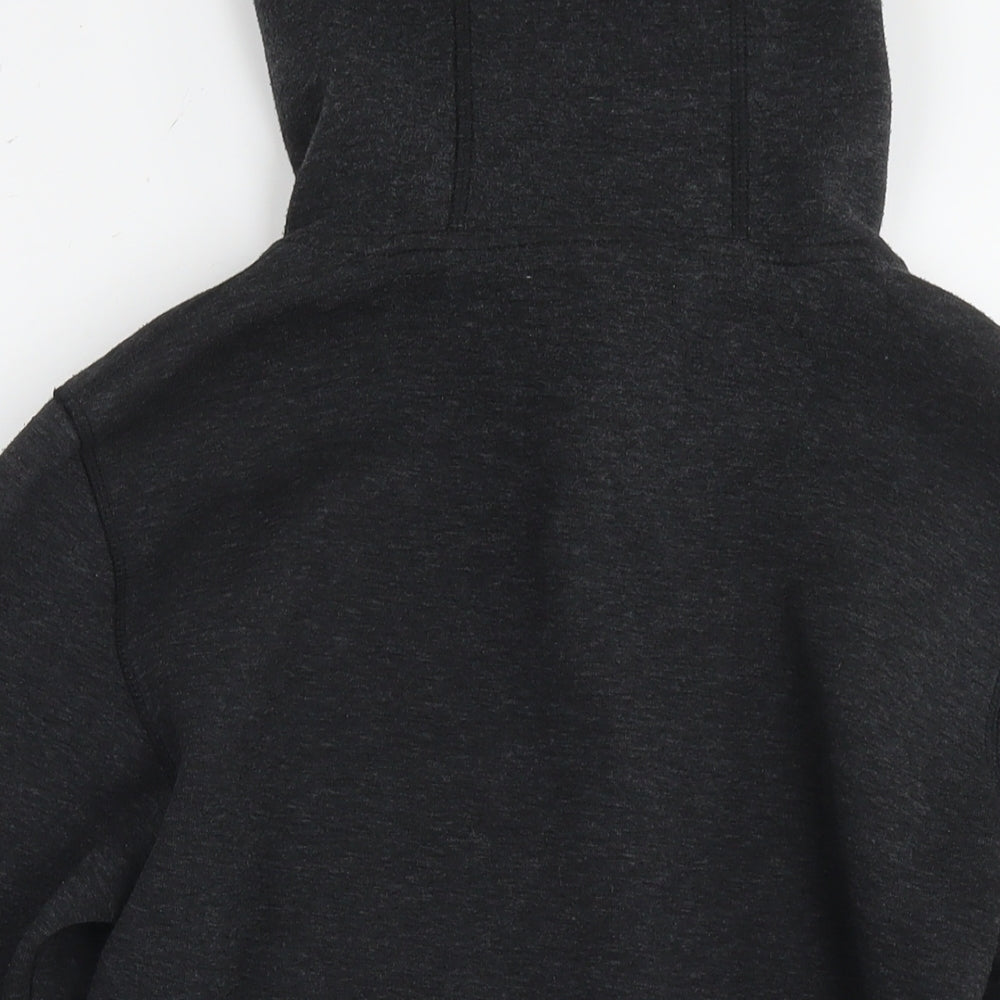 North Ridge Womens Grey Polyester Full Zip Hoodie Size 16 Pullover