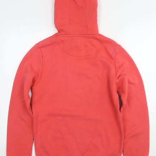 NASA Womens Red Cotton Pullover Hoodie Size XS Pullover - Logo