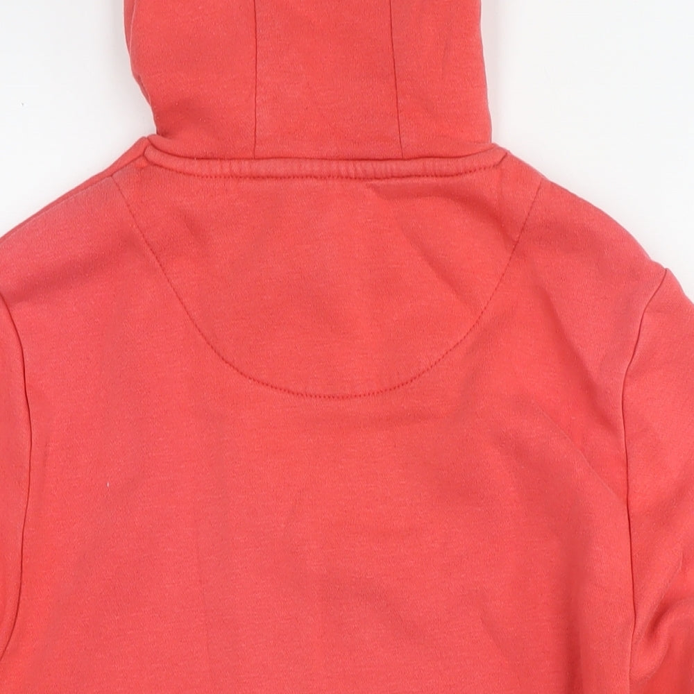 NASA Womens Red Cotton Pullover Hoodie Size XS Pullover - Logo