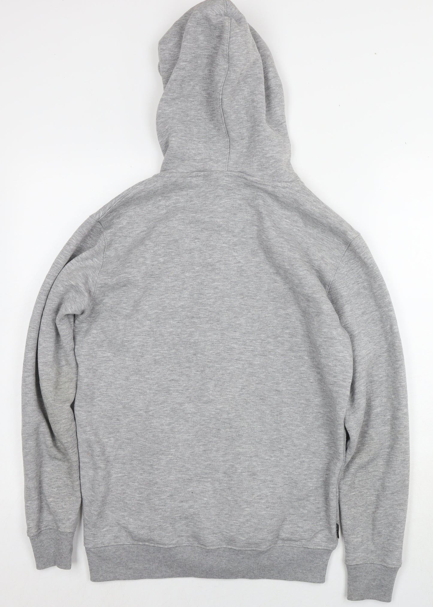 Gym King Womens Grey Cotton Full Zip Hoodie Size S Pullover