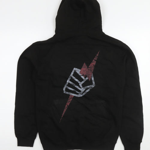 UFC Mens Black Cotton Pullover Hoodie Size S - Pride