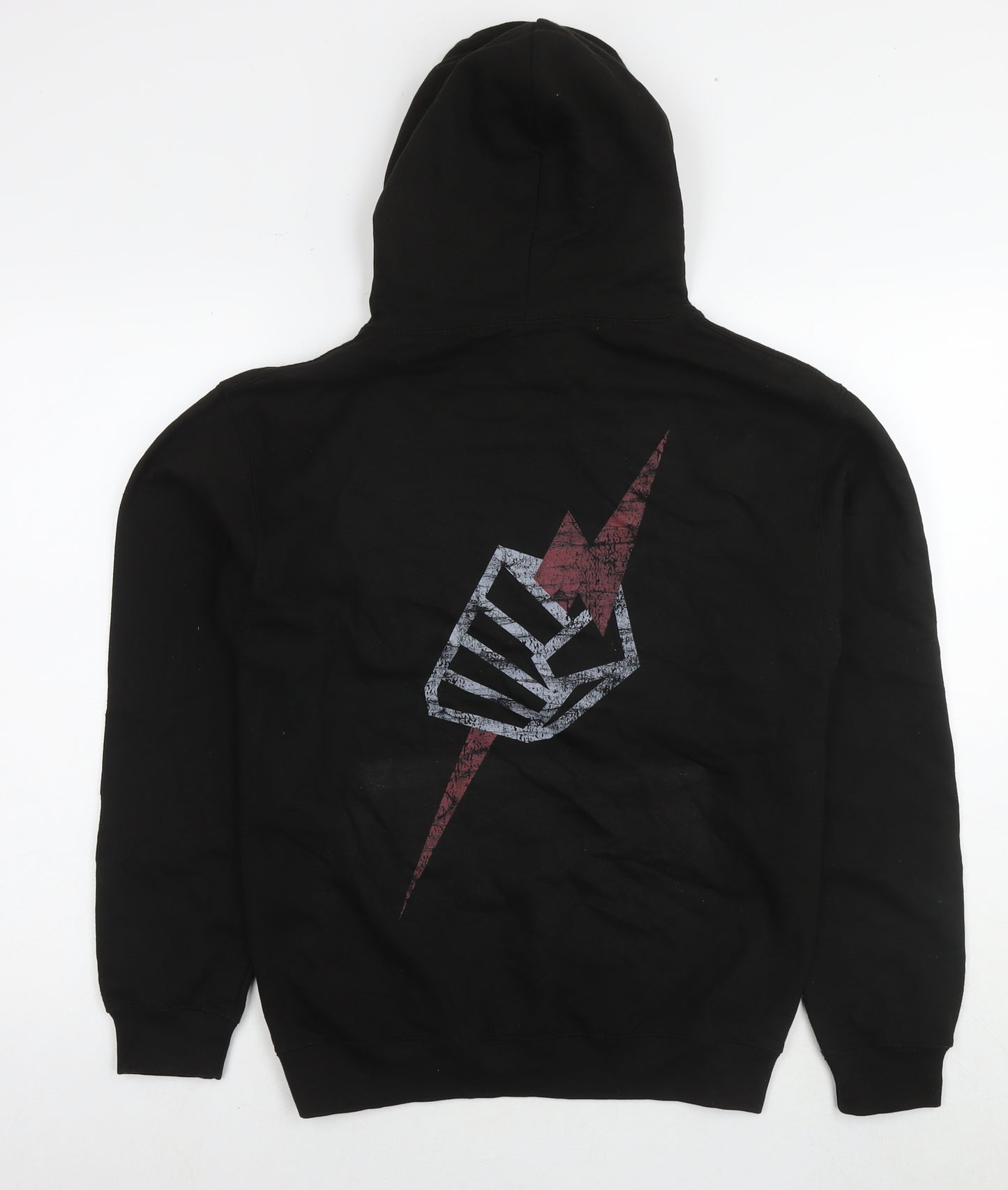 UFC Mens Black Cotton Pullover Hoodie Size S - Pride