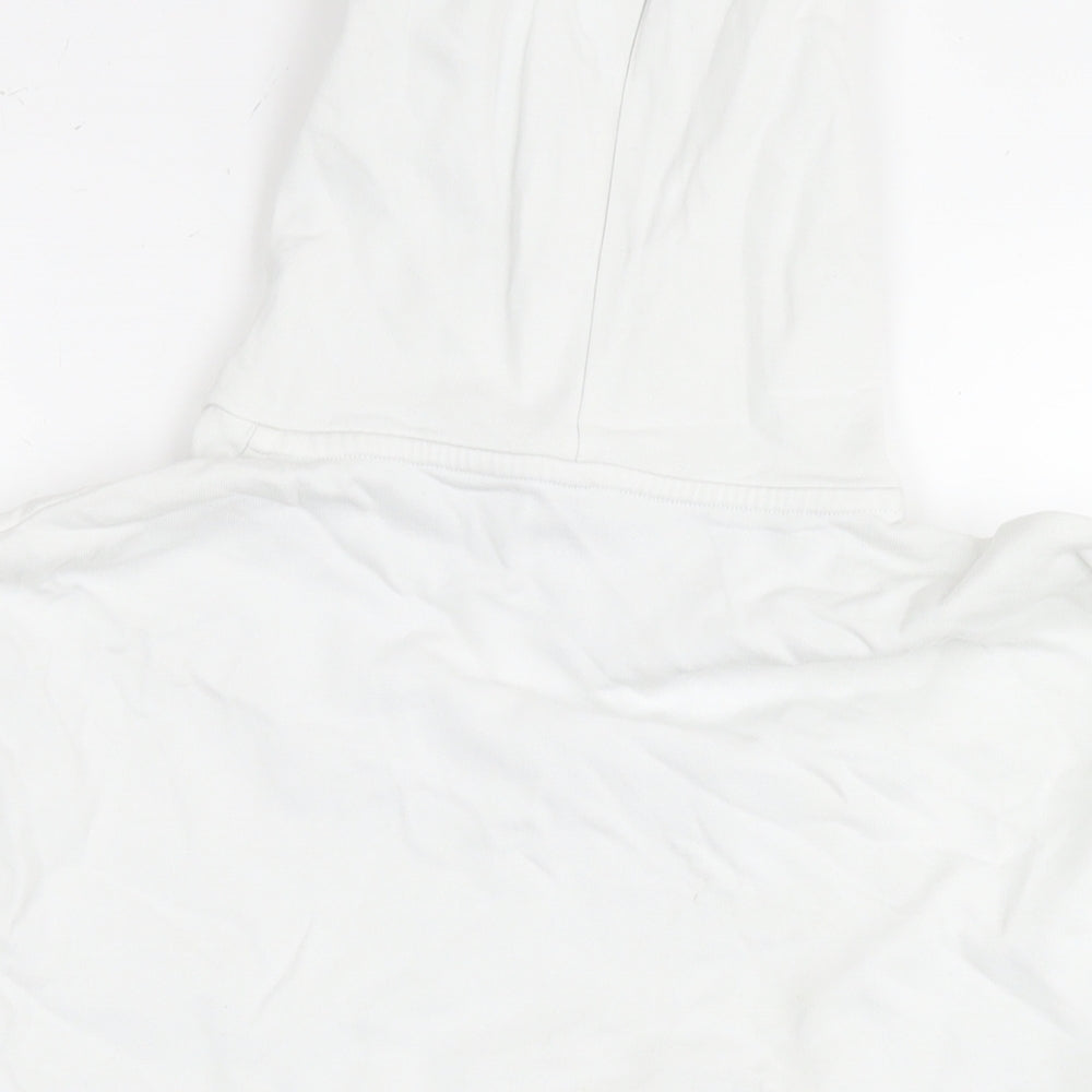 Amsterdam Mens White Polyester Pullover Hoodie Size M - Vincent van Gogh Art