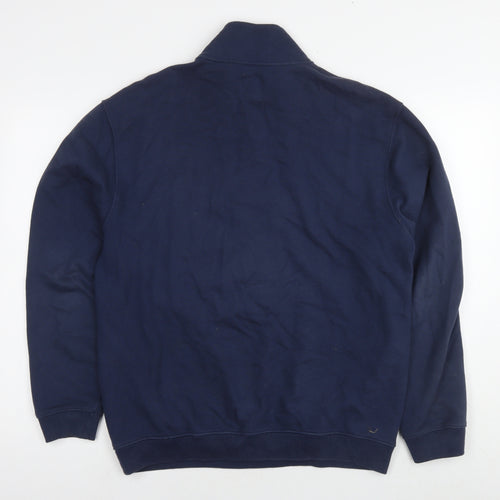 Gap Mens Blue Cotton Pullover Sweatshirt Size S