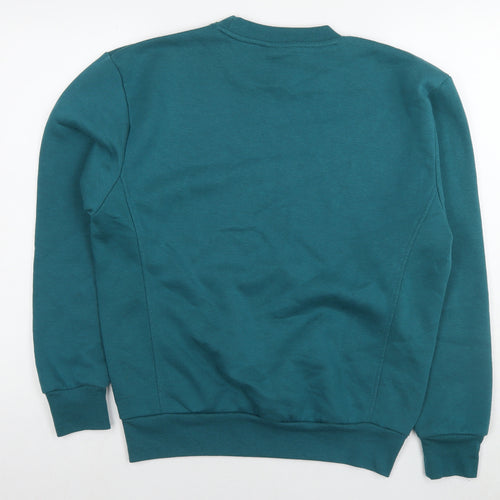 Slazenger Mens Blue Cotton Pullover Sweatshirt Size S