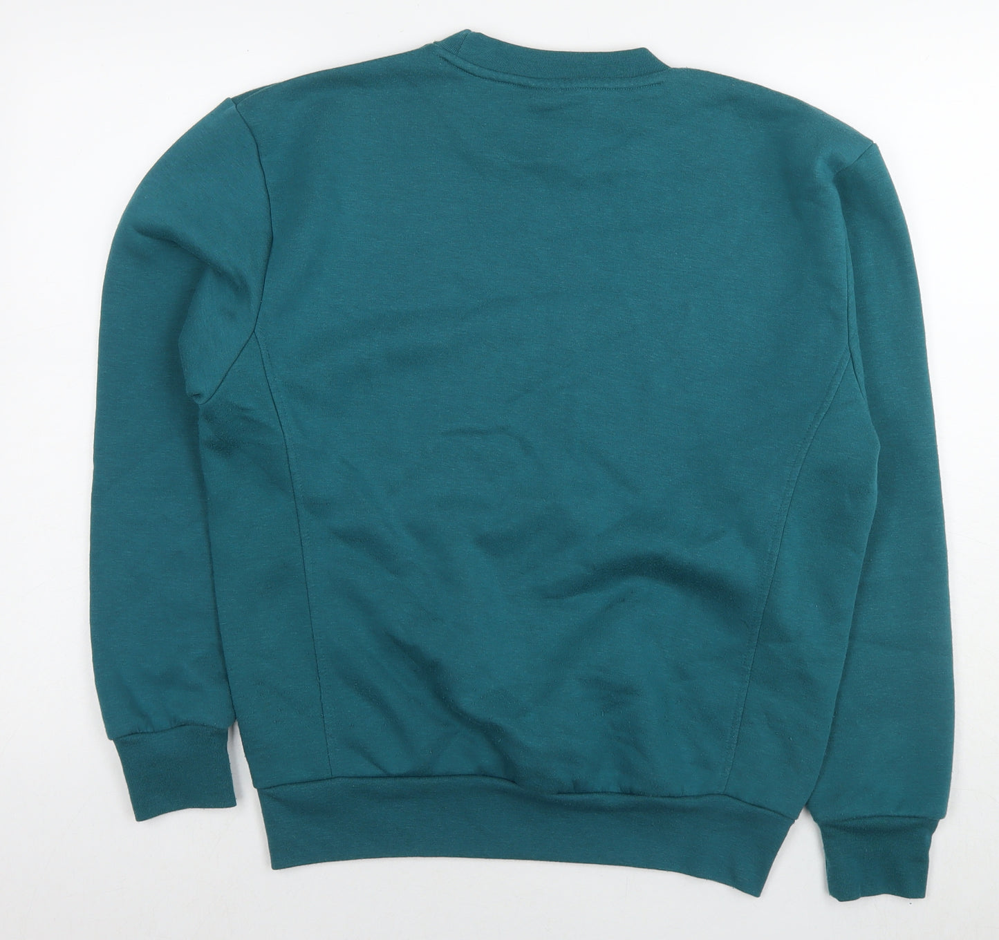 Slazenger Mens Blue Cotton Pullover Sweatshirt Size S