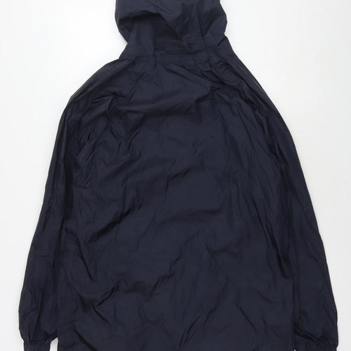 Regatta Mens Blue Rain Coat Jacket Size XS Zip