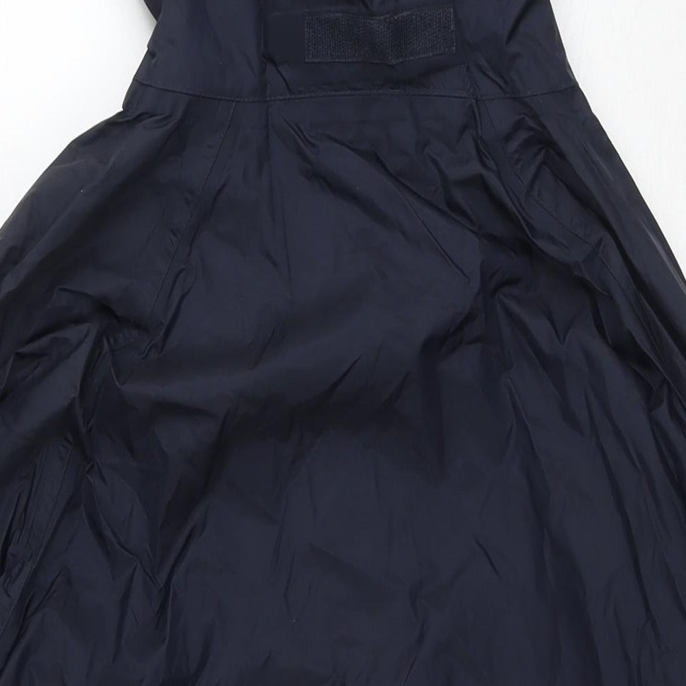 Regatta Mens Blue Rain Coat Jacket Size XS Zip