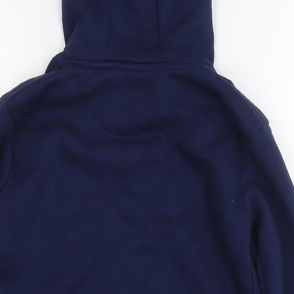 McKenzie Girls Blue Cotton Pullover Hoodie Size 12-13 Years Pullover - Logo