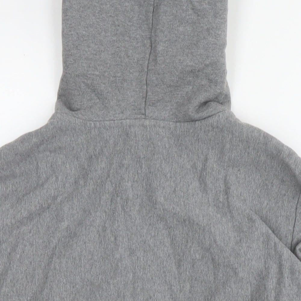 Paul Smith Mens Grey Cotton Full Zip Hoodie Size M