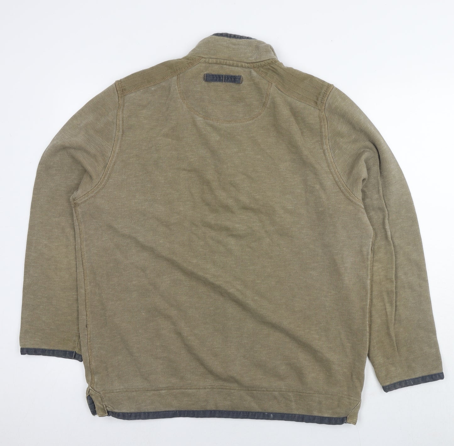 MANTARAY PRODUCTS Mens Brown Cotton Pullover Sweatshirt Size M