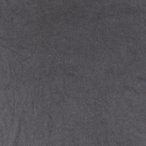 Crop Womens Grey Cotton Basic T-Shirt Size M Round Neck - Flower Presence Only Now Is Real