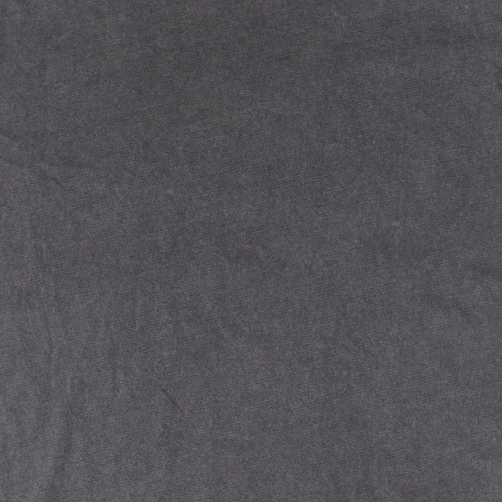 Crop Womens Grey Cotton Basic T-Shirt Size M Round Neck - Flower Presence Only Now Is Real