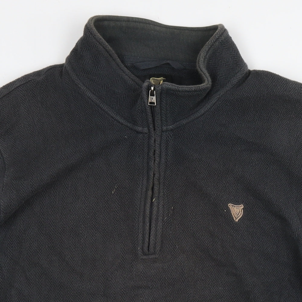 Guinness Mens Grey Cotton Pullover Sweatshirt Size XL - Logo