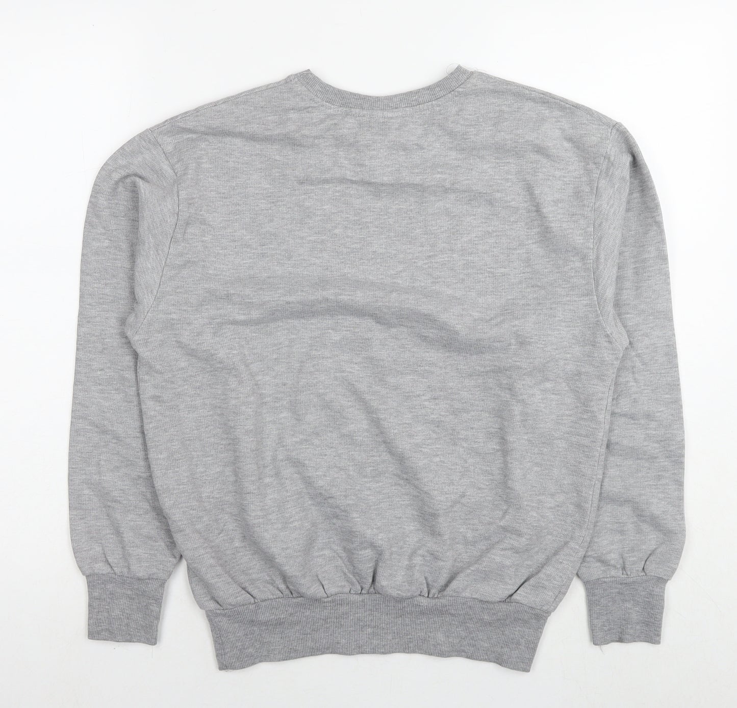 Harry Potter Womens Grey Cotton Pullover Sweatshirt Size 12 Pullover - Logo